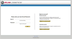 Desktop Screenshot of myatlaslogistics.com